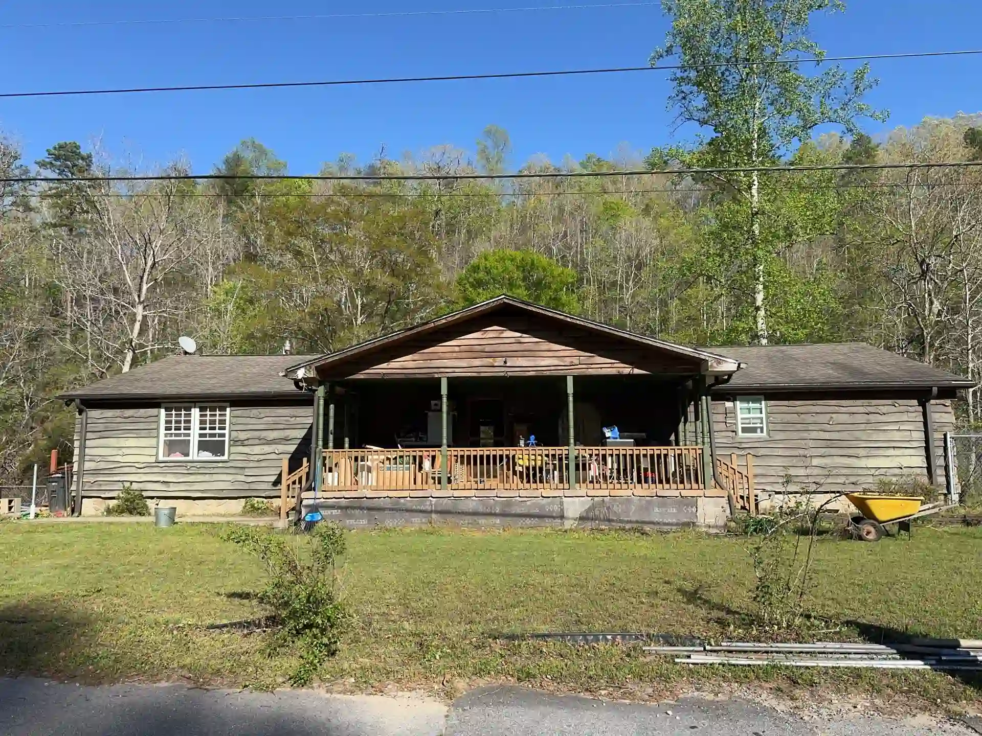 Upstate SC home before siding installation